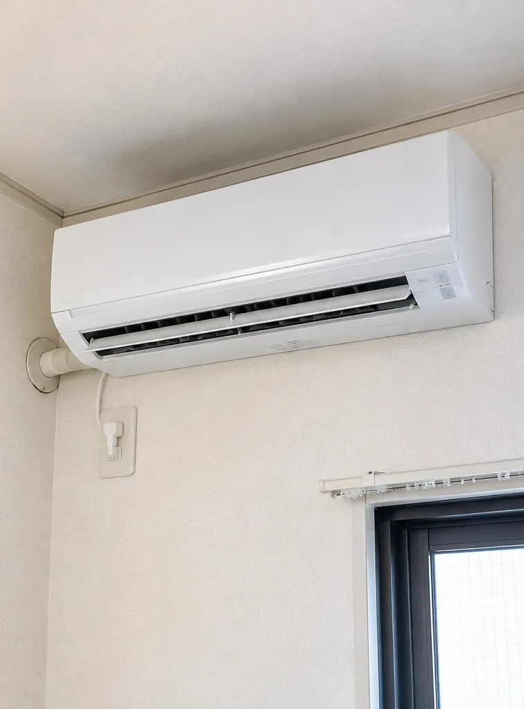 長野県諏訪市で行ったエアコン電気工事の施工後写真